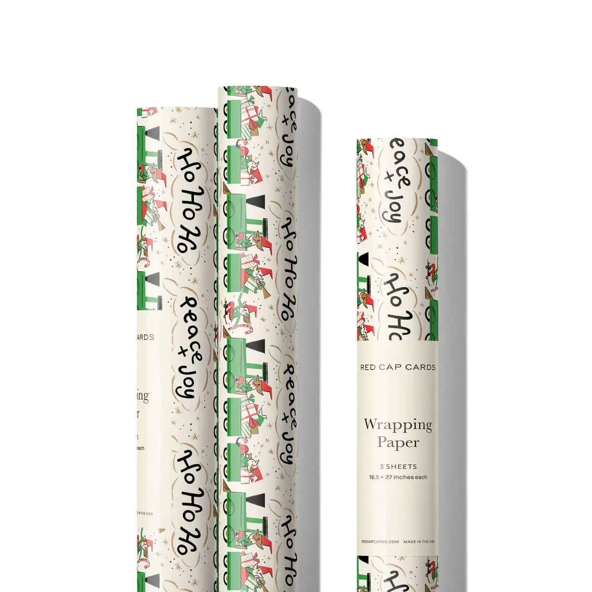 Red Cap Cards - RCC RCC WPROHO - Elf Train Wrap Roll