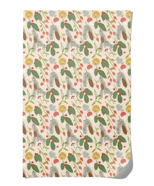 Red Cap Cards - RCC RCC WPROHO - Holiday Greens Wrap Roll