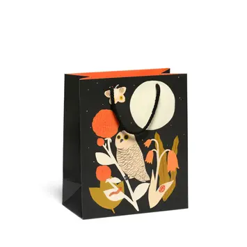Red Cap Cards - RCC RCC GBME - Owl and Moth Medium Gift Bag