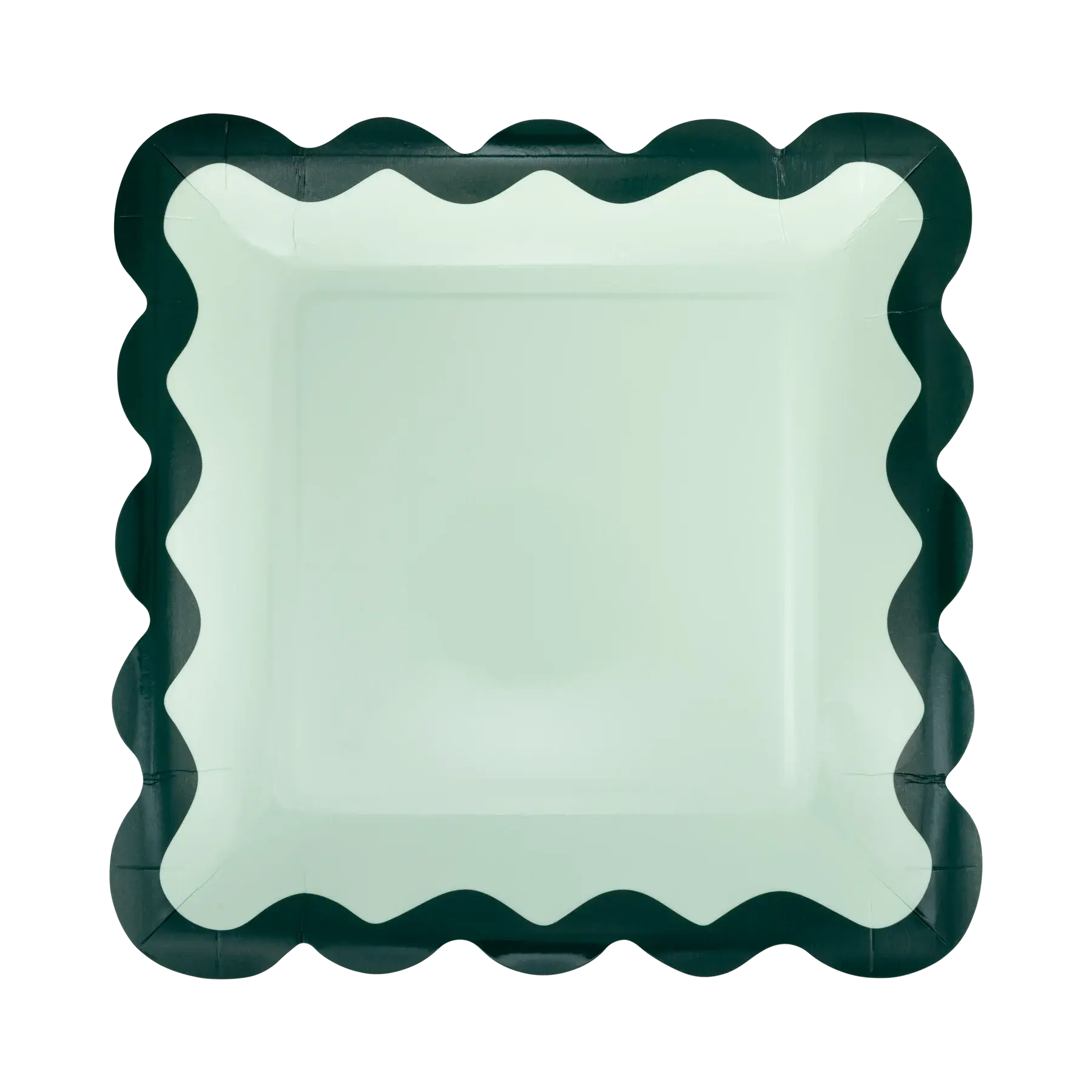 My Minds Eye - MME MME PS - Red/Pink Green/Mint Ric Rac 9" Square Plate