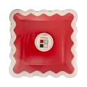 My Minds Eye - MME MME PS - Red/Pink Green/Mint Ric Rac 9" Square Plate