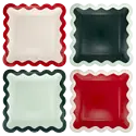 My Minds Eye - MME MME PS - Red/Pink Green/Mint Ric Rac 9" Square Plate