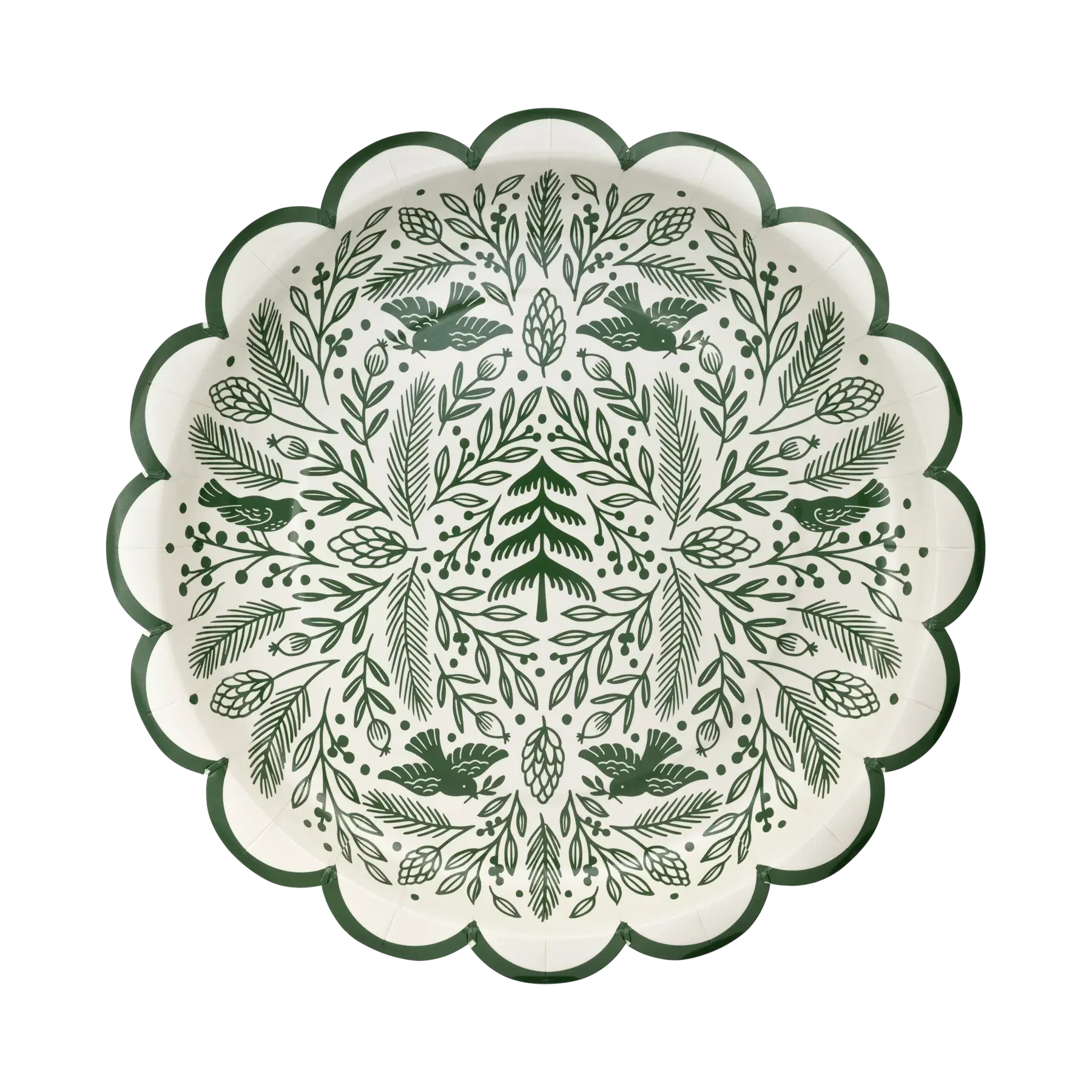 My Minds Eye - MME MME PS - Woodland Scalloped Round 10' Plate