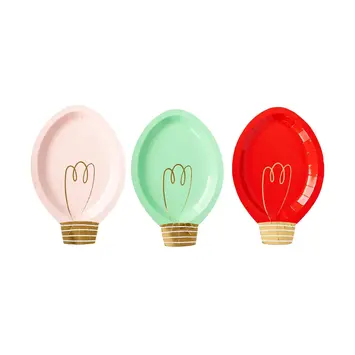 My Minds Eye - MME MME PS - Christmas Bulb Shaped Plate