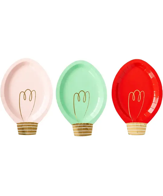 My Minds Eye - MME MME PS - Christmas Bulb Shaped Plate