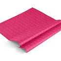 Dahlia Press - DAP DAP WPROHO - Merry Script Pink Wrap Roll