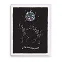 Dahlia Press - DAP DAPGCHA0002 - Let's Boogie Disco Skeleton Card
