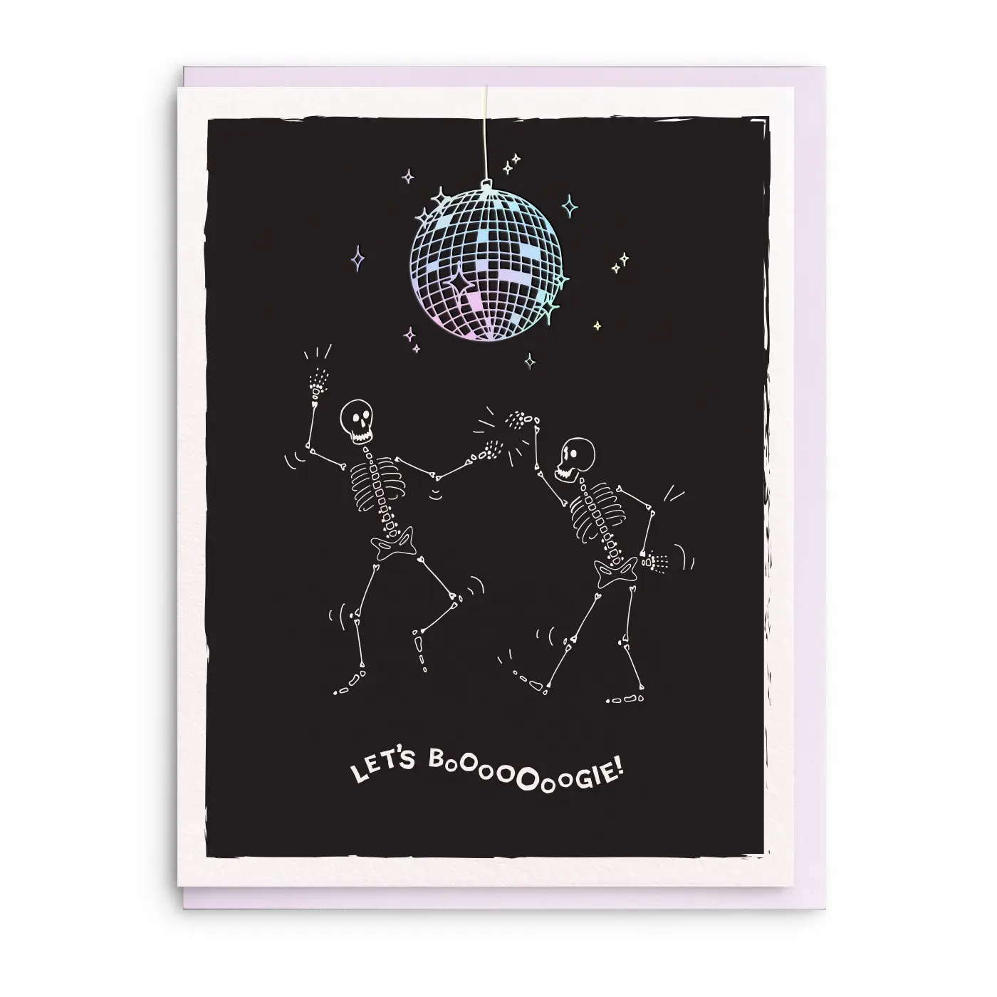 Dahlia Press - DAP DAPGCHA0002 - Let's Boogie Disco Skeleton Card
