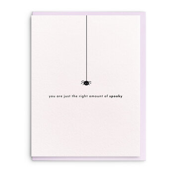 Dahlia Press - DAP DAPGCHA0001 - Spooky Spider Card