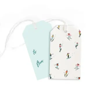 Dahlia Press - DAP DAP GTHO - Skier Gift Tags