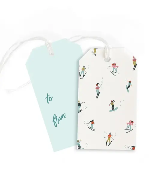 Dahlia Press - DAP DAP GTHO - Skier Gift Tags
