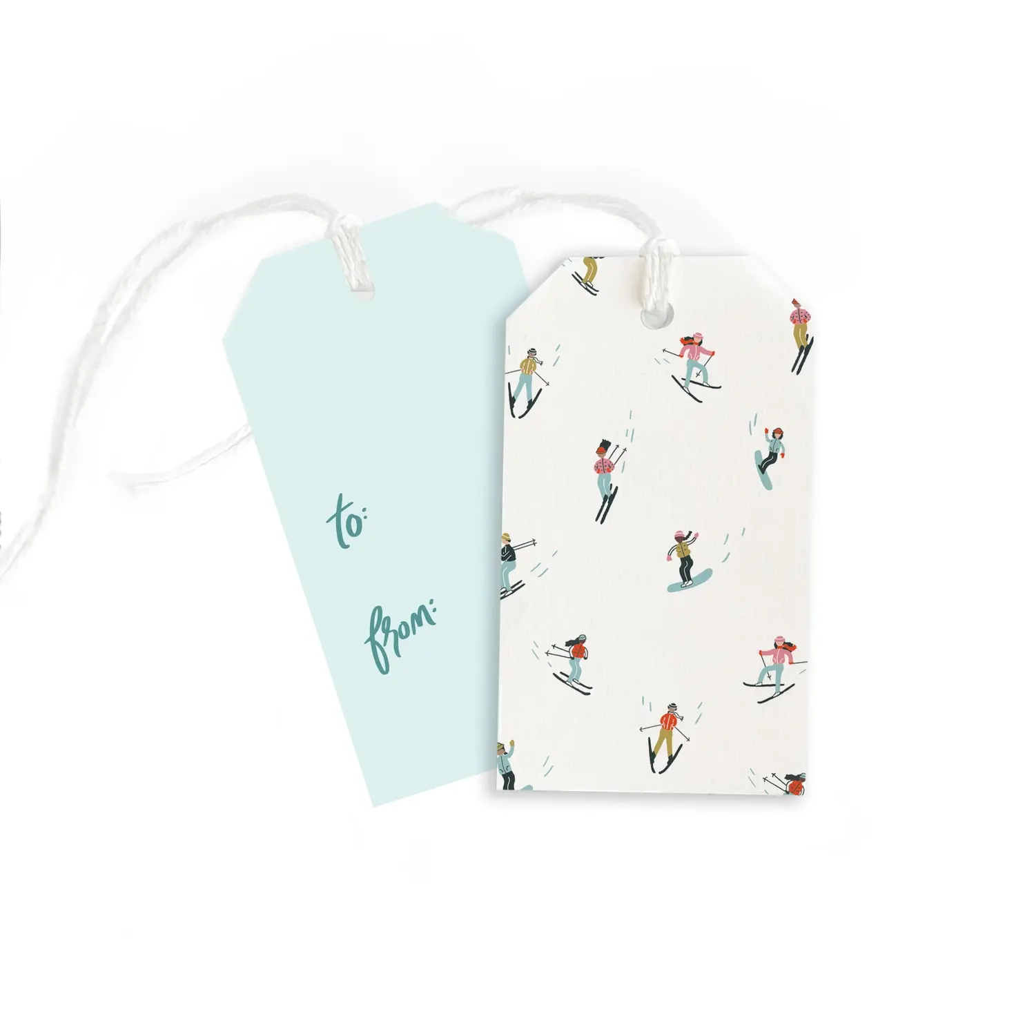 Dahlia Press - DAP DAP GTHO - Skier Gift Tags