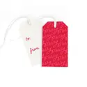 Dahlia Press - DAP DAP GTHO - Merry Script Pink Gift Tags