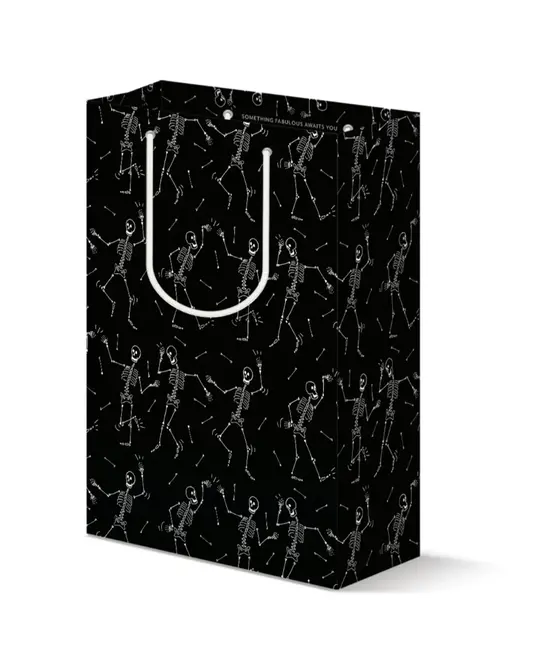Dahlia Press - DAP DAP GBME- Skeletons Medium Gift Bag