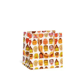 Red Cap Cards - RCC RCC GBSM - Vintage Masks Halloween Small Gift Bag