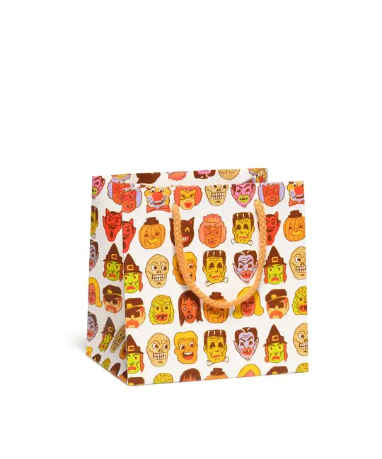 Red Cap Cards - RCC RCC GBSM - Vintage Masks Halloween Small Gift Bag