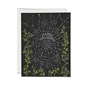 Red Cap Cards - RCC RCCGCHA0004 - Delicate Spider Web Halloween Card