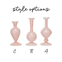 Creative Co-Op - CCO CCO HG - Opaque Pink Blown Glass Vase, assorted syles