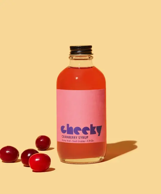 Cheeky Cocktails - CHC CHC FAD - Cranberry Syrup, 4 oz.
