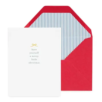 Sugar Paper - SUG SUG NSHO - Bow Merry Little Christmas Holiday Boxed Note Set