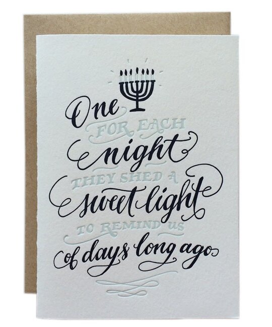 Ladyfingers Letterpress - LF LFGCHAN0002 - One for Each Night