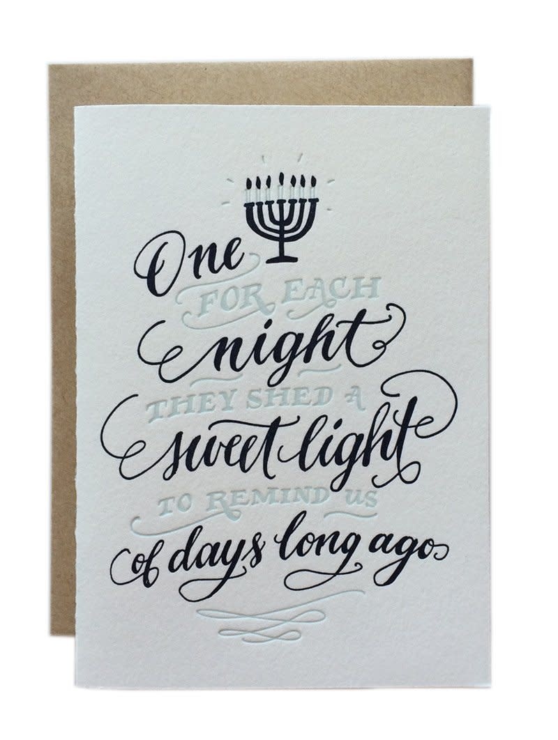 Ladyfingers Letterpress - LF LFGCHAN0002 - One for Each Night