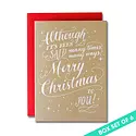 Ladyfingers Letterpress - LF LF NSHO - Although It’S Been Said Christmas Boxed Note Set