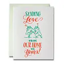 Ladyfingers Letterpress - LF LFGCFR0012 - From Our Home to Yours Card
