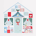 Meri Meri - MEM Meri Meri - Santa's Cabin Sticker Advent Calendar