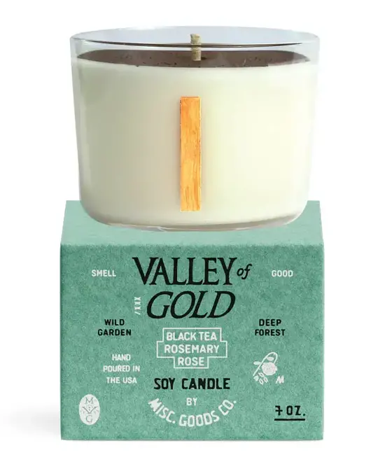 Misc Goods Co. - MGC MGC CALA - Valley of Gold Soy Candle 7 oz