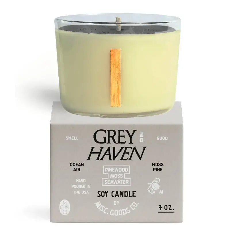 Misc Goods Co. - MGC MGC CALA - Greyhaven Soy Candle 7 oz