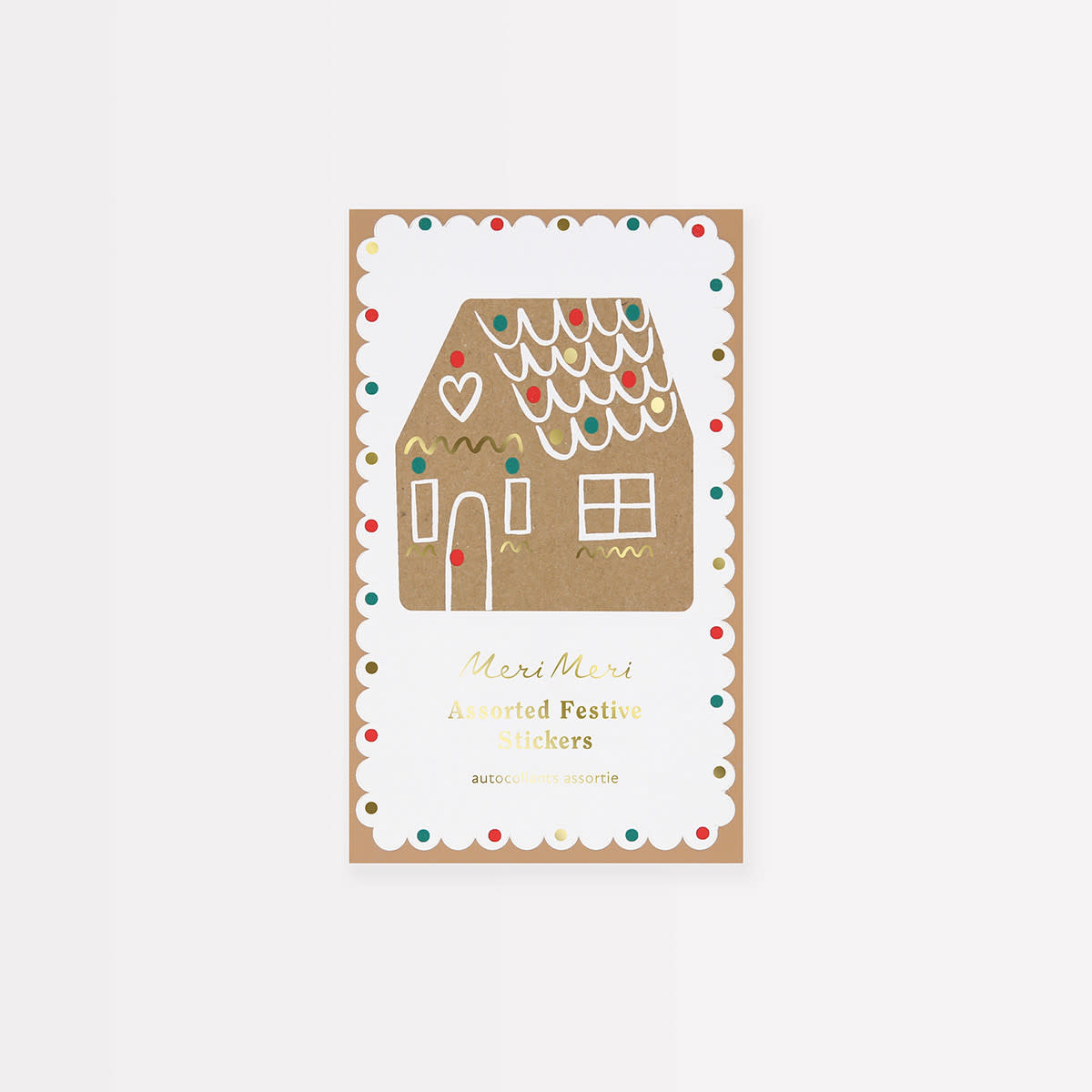 Meri Meri - MEM MEM GT - Gingerbread Sticker Roll
