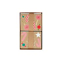 Meri Meri - MEM MEM ST - Gingerbread Assorted Festive Stickers, pack of 50