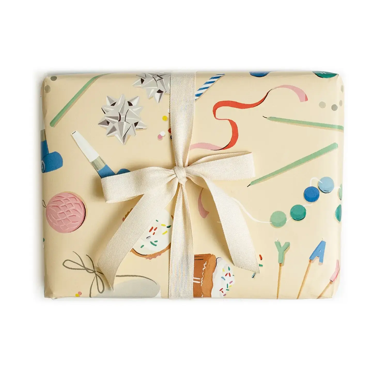 Amy Heitman Illustration - AHI AHI WPRO - Birthday Trimmings Wrap Roll (3 Sheets)