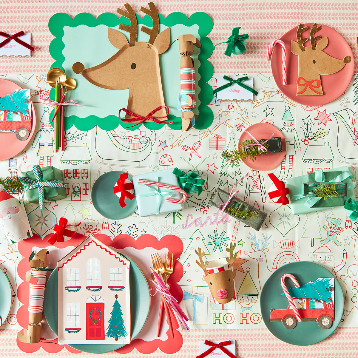 Meri Meri - MEM MEM PS - Christmas Paper Placemats
