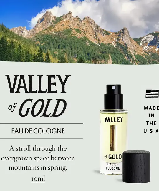 Misc Goods Co. - MGC MGC AP - Valley of Gold Eau De Cologne Unisex Fragrance 10ml