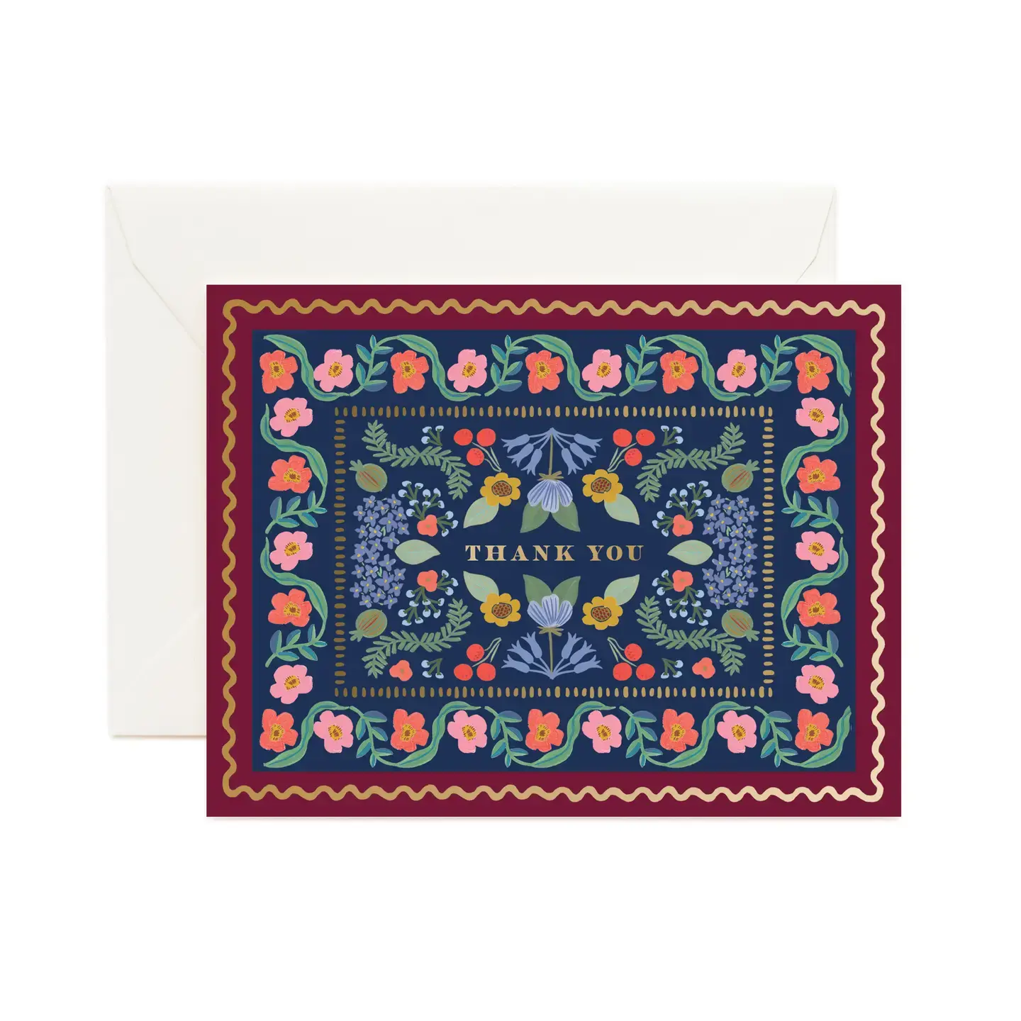 Rifle Paper Co - RP RP NSTY - Delphine Thank You Boxed Note Set of 8