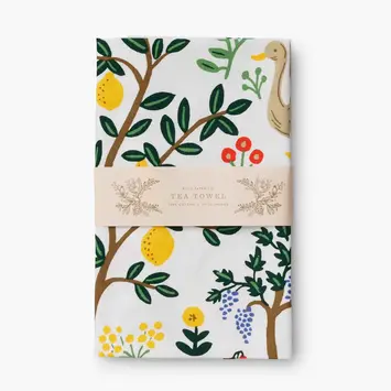 Rifle Paper Co - RP RP HGKL - County Farm Tea Towel
