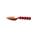 Creative Co-Op - CCO CCO HG - Red & Gold Enameled Scoop
