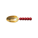 Creative Co-Op - CCO CCO HG - Red & Gold Enameled Scoop