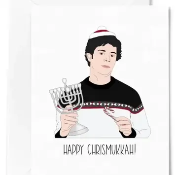 Sammy Gorin - SAG SAGGCHAN - Seth Cohen The OC Chrismukkah Card