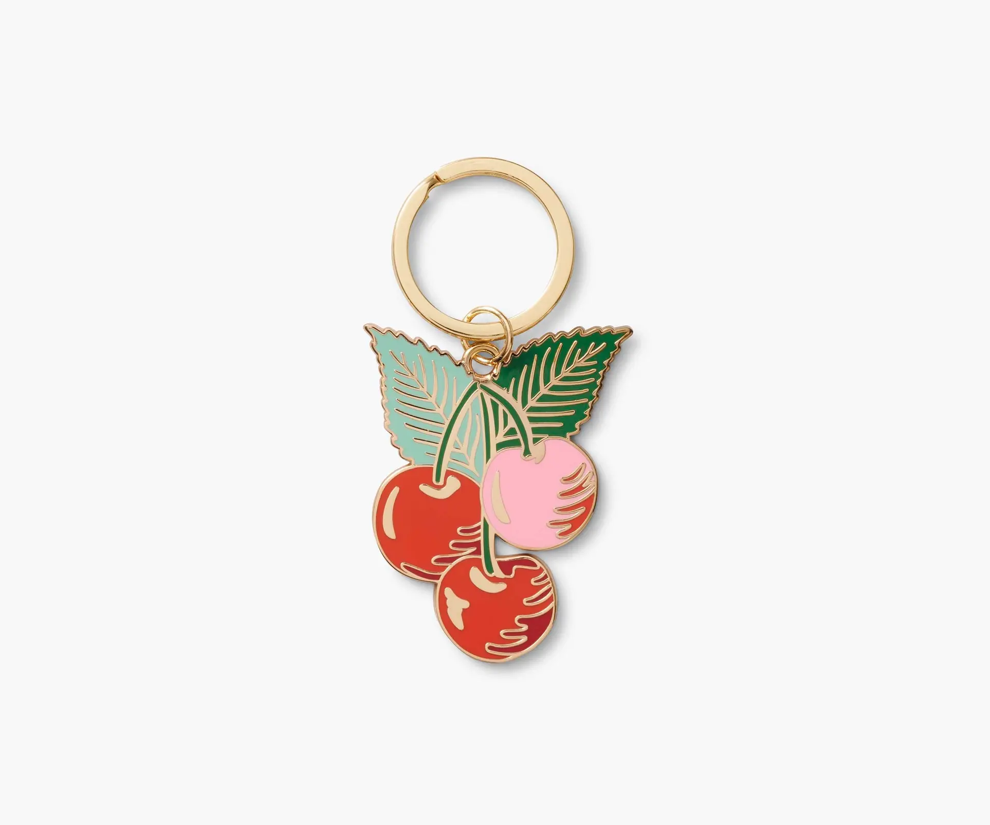 Rifle Paper Co - RP RP ACKC - Cherries Enamel Keychain