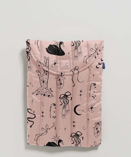 Baggu - BA BA AC - Puffy Laptop Sleeve 13/14" - Ballet Icons