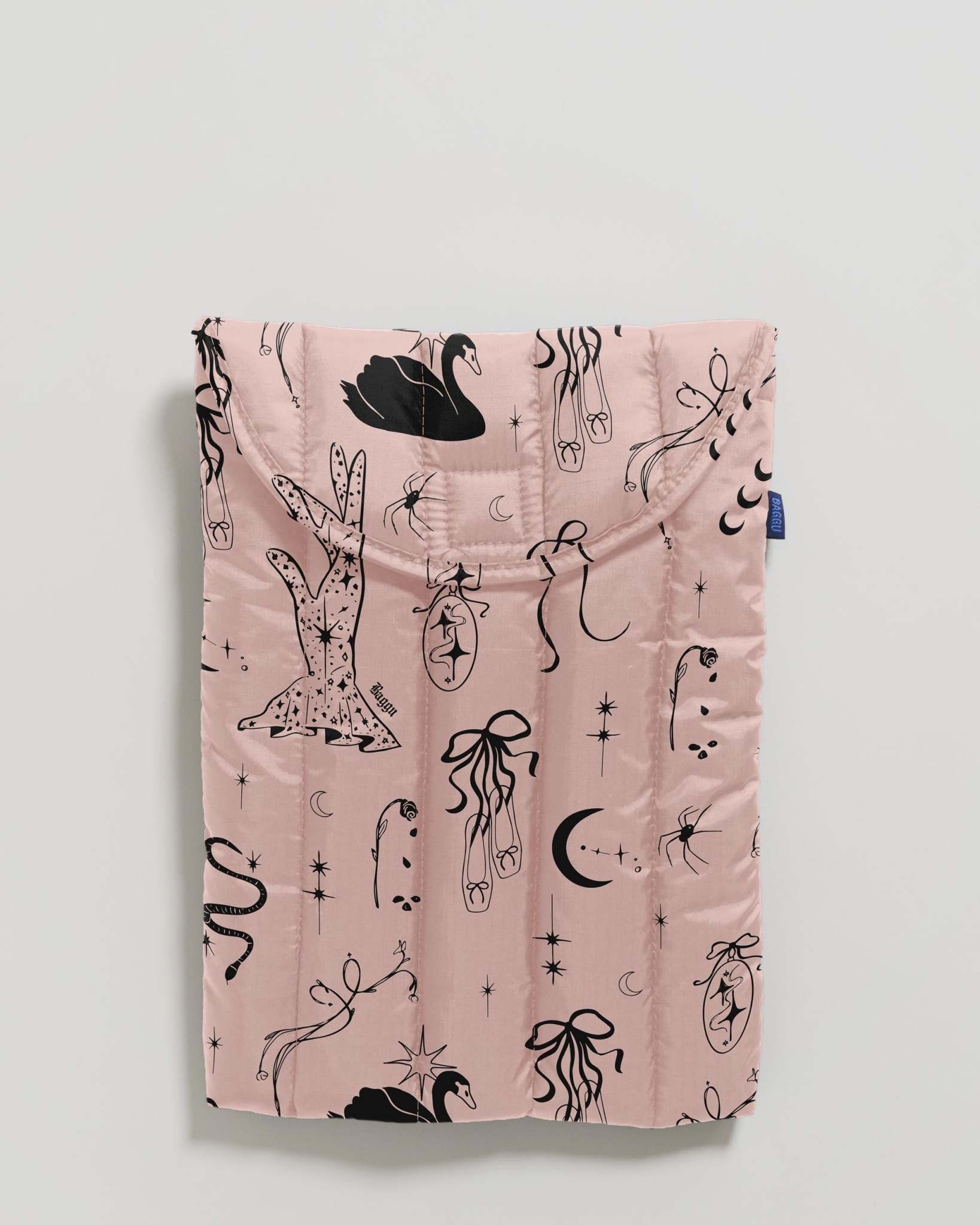 Baggu - BA BA AC - Puffy Laptop Sleeve 13/14" - Ballet Icons