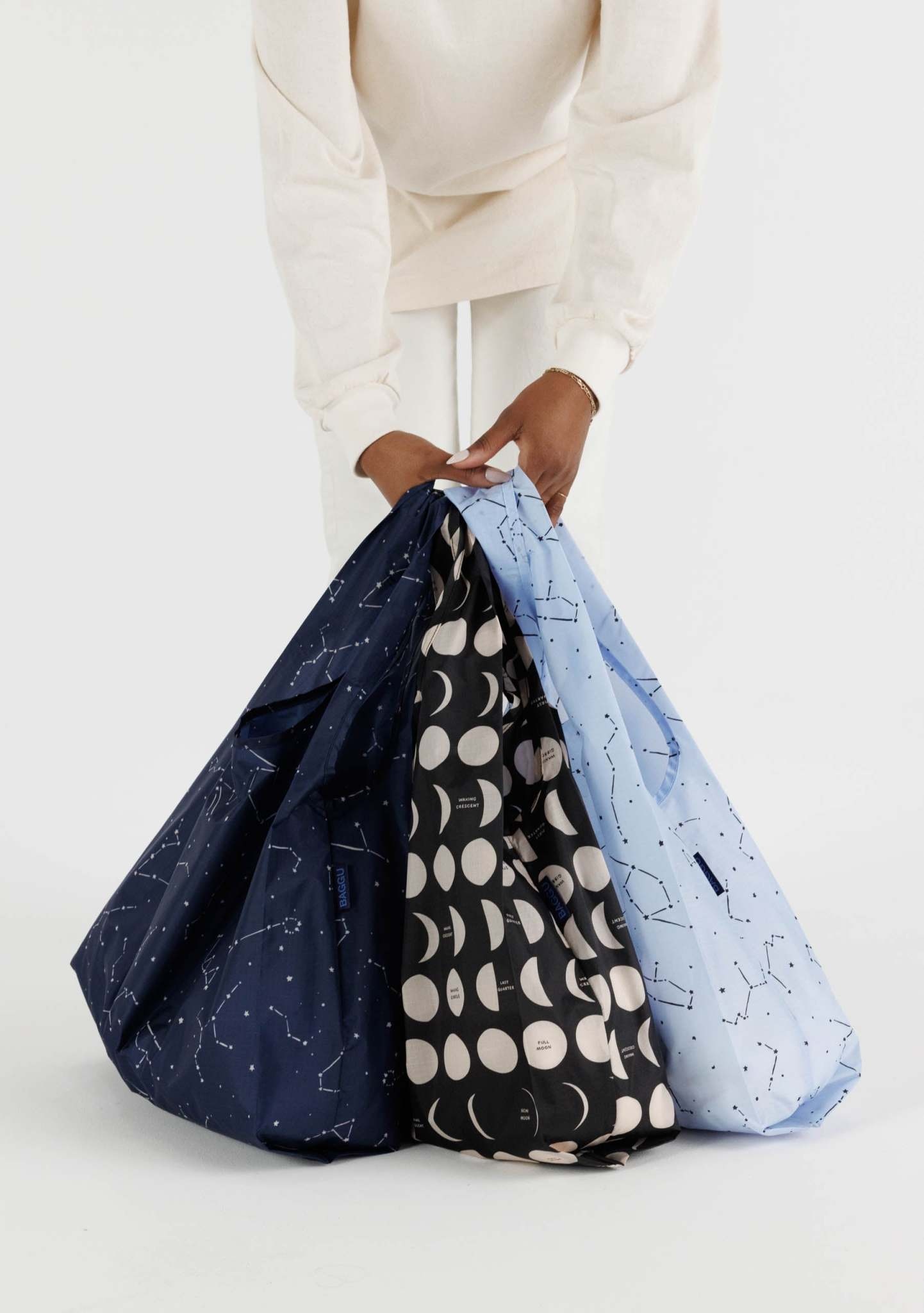 Baggu - BA BA BAG - Night Sky Standard Baggu Set of 3