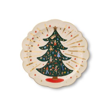 Rifle Paper Co - RP RP HG - Nutcracker Round Serving Platter