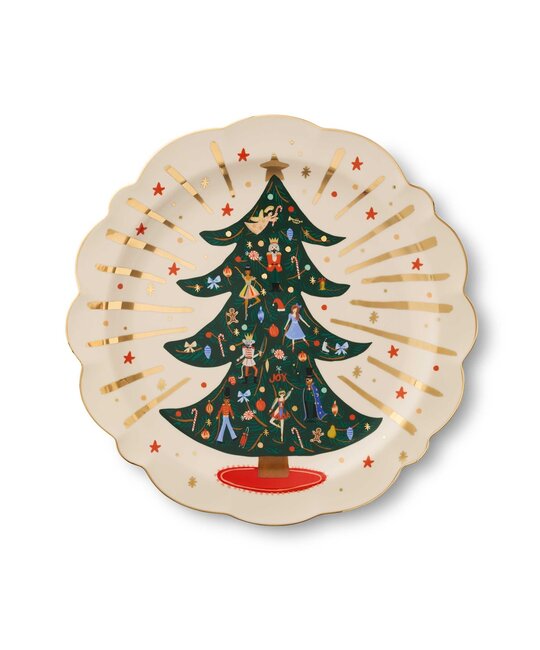 Rifle Paper Co - RP RP HG - Nutcracker Round Serving Platter