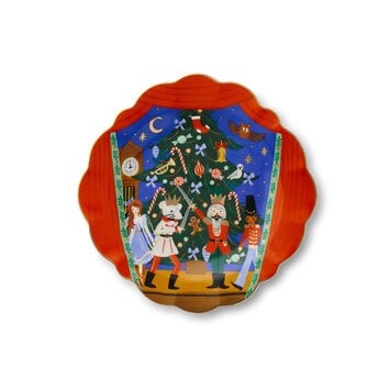 Rifle Paper Co - RP Rifle Paper Co Nutcracker Dessert Plate Set - WITHOUT ORIGINAL BOX
