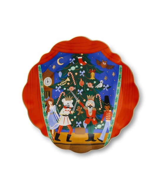 Rifle Paper Co - RP RP HG - Nutcracker Dessert Plate Set