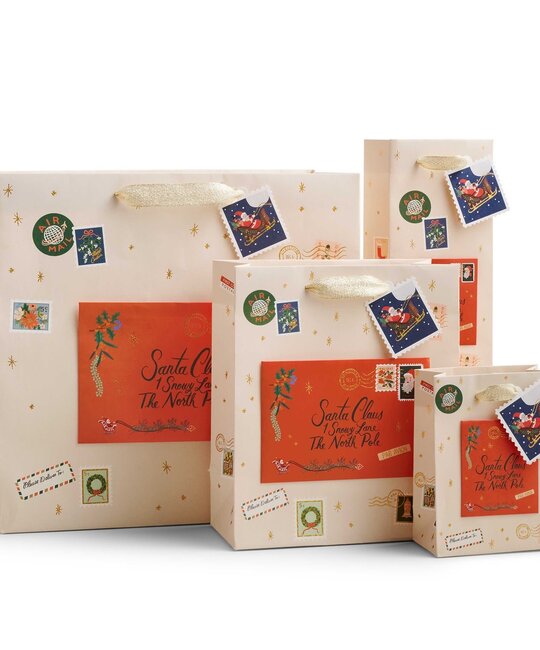 Rifle Paper Co - RP RP GBLA - Letters To Santa Large Gift Bag